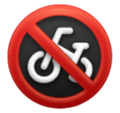 no bicycles on platform HuaWei