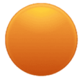 orange circle on platform HuaWei