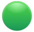 green circle on platform HuaWei