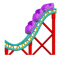 roller coaster on platform HuaWei