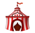 circus tent on platform HuaWei