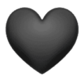 black heart on platform HuaWei