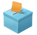 ballot box with ballot on platform HuaWei