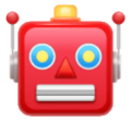 robot face on platform HuaWei