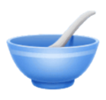 bowl with spoon on platform HuaWei
