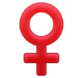 female sign on platform HuaWei
