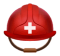 rescue worker’s helmet on platform HuaWei