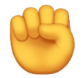 raised fist on platform HuaWei