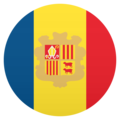 flag: Andorra on platform JoyPixels