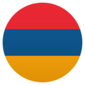 flag: Armenia on platform JoyPixels