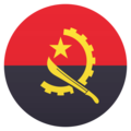 flag: Angola on platform JoyPixels