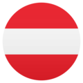 flag: Austria on platform JoyPixels