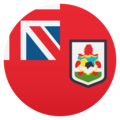 flag: Bermuda on platform JoyPixels