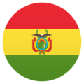flag: Bolivia on platform JoyPixels