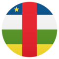 flag: Central African Republic on platform JoyPixels