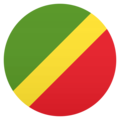 flag: Congo - Brazzaville on platform JoyPixels