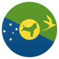 flag: Christmas Island on platform JoyPixels