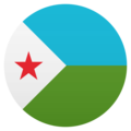 flag: Djibouti on platform JoyPixels