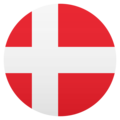 flag: Denmark on platform JoyPixels