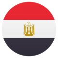 flag: Egypt on platform JoyPixels