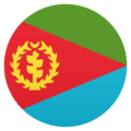 flag: Eritrea on platform JoyPixels