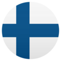 flag: Finland on platform JoyPixels