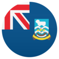 flag: Falkland Islands on platform JoyPixels