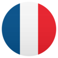 flag: France on platform JoyPixels