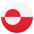 flag: Greenland on platform JoyPixels