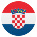 flag: Croatia on platform JoyPixels