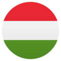 flag: Hungary on platform JoyPixels