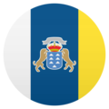 flag: Canary Islands on platform JoyPixels