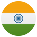 flag: India on platform JoyPixels