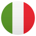 flag: Italy on platform JoyPixels