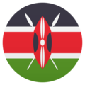 flag: Kenya on platform JoyPixels