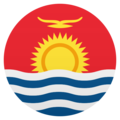 flag: Kiribati on platform JoyPixels