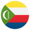 flag: Comoros on platform JoyPixels