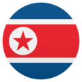 flag: North Korea on platform JoyPixels