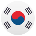 flag: South Korea on platform JoyPixels