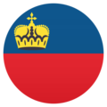 flag: Liechtenstein on platform JoyPixels