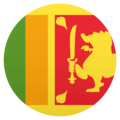 flag: Sri Lanka on platform JoyPixels