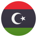 flag: Libya on platform JoyPixels