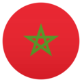 flag: Morocco on platform JoyPixels