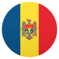 flag: Moldova on platform JoyPixels
