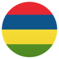 flag: Mauritius on platform JoyPixels