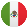 flag: Mexico on platform JoyPixels