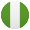 flag: Nigeria on platform JoyPixels