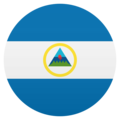 flag: Nicaragua on platform JoyPixels