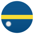 flag: Nauru on platform JoyPixels