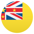 flag: Niue on platform JoyPixels